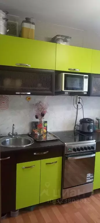 1-к кв. Красноярский край, Красноярск Кольцевая ул., 10а (32.0 м) - Фото 1