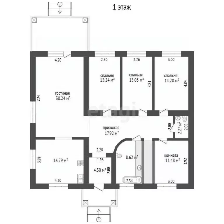 Дом в Тамбовская область, пос. Первомайский, Майский мкр ул. Добрая, ... - Фото 2