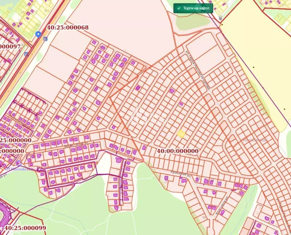 Участок в Калужская область, Калуга ул. Красивая (5.4 сот.) - Фото 2