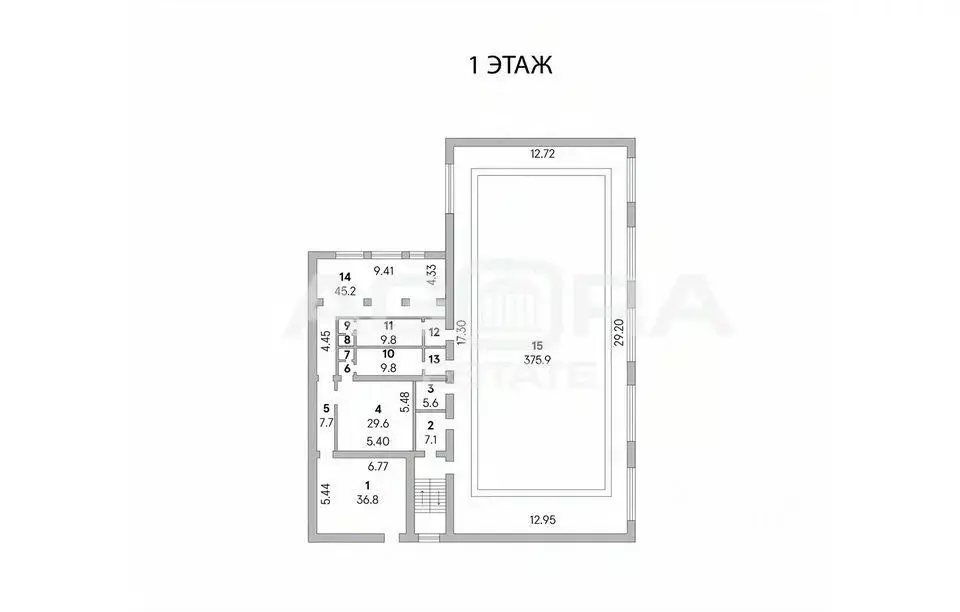 Помещение свободного назначения в Москва Столярный пер., 3к2 (1190 м) - Фото 1