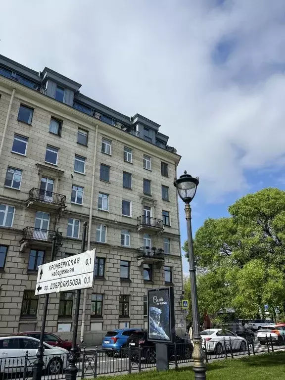 4-к кв. Санкт-Петербург просп. Добролюбова, 2 (97.1 м) - Фото 0