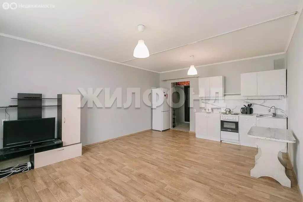 Квартира-студия: Новосибирск, улица Виталия Потылицына, 3 (32.4 м) - Фото 0