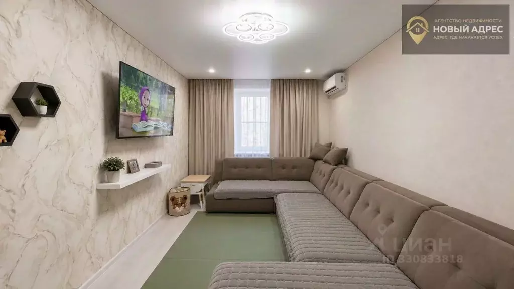 3-к кв. Краснодарский край, Крымск ул. Лермонтова, 26 (58.8 м) - Фото 2