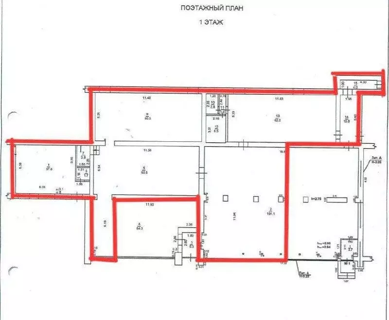Помещение свободного назначения (367.8 м) - Фото 1