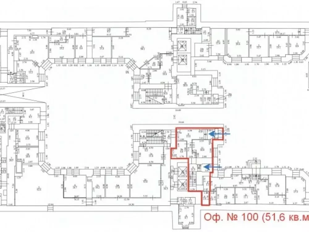 Офис в Москва Лесная ул., 43 (52 м) - Фото 2