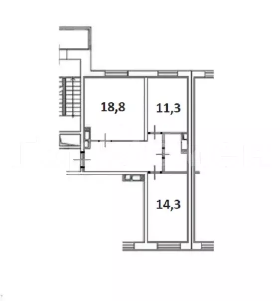 2-комнатная квартира: Москва, проспект Маршала Жукова, 37к2 (60 м) - Фото 1