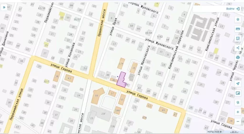 Дом в Марий Эл, Йошкар-Ола ул. Серова, 44 (48 м) - Фото 2