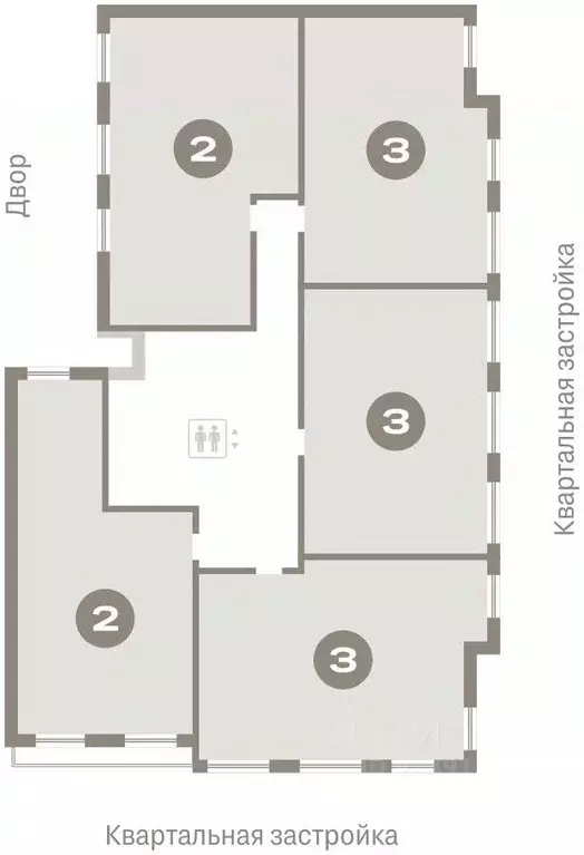 3-к кв. Новосибирская область, Новосибирск Большевистская ул., с49 ... - Фото 1