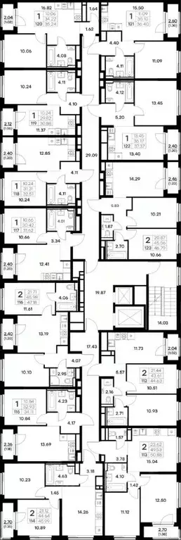 1-к кв. Владимирская область, Владимир GloraX Октябрьский жилой ... - Фото 2