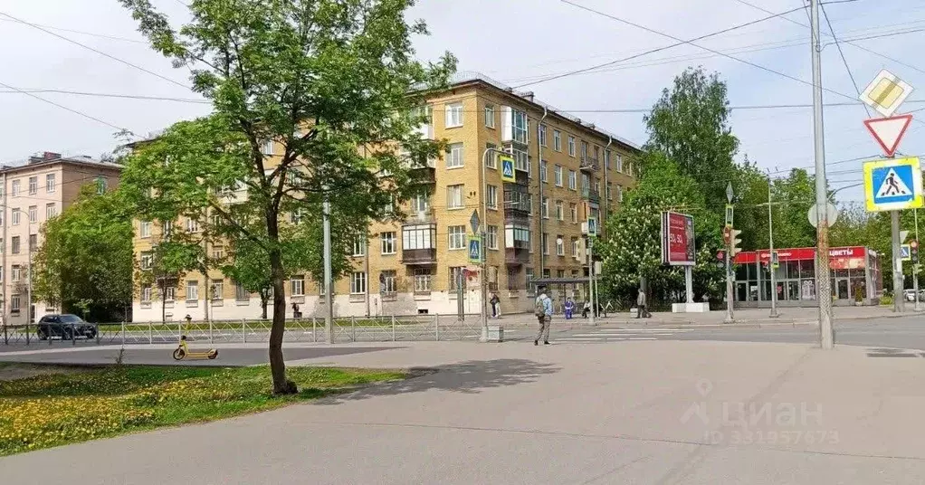 1-к кв. Санкт-Петербург Краснопутиловская ул., 28/20 (38.74 м) - Фото 1