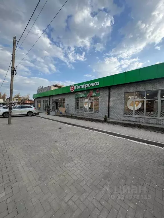 Торговая площадь в Краснодарский край, Тихорецк ул. Гоголя (616 м) - Фото 2