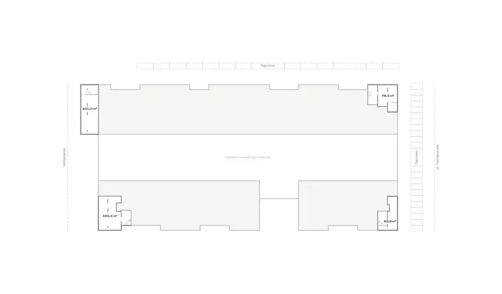 Помещение свободного назначения (101.41 м) - Фото 1