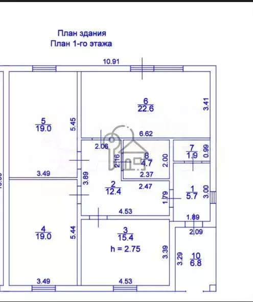 Коттедж 180 м на участке 10 сот. - Фото 0