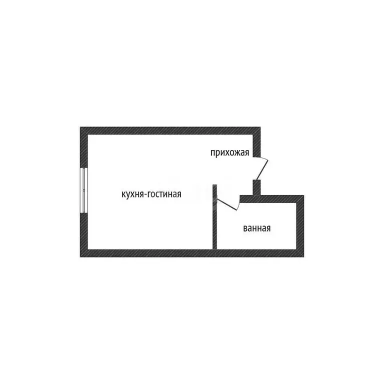 Квартира-студия: Краснодар, Музыкальный микрорайон, улица имени И.И. ... - Фото 1