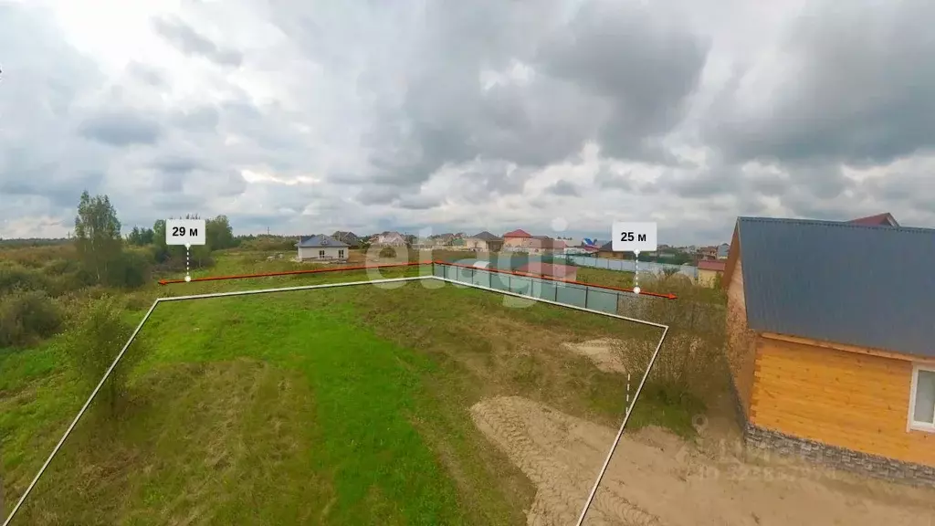 Участок в Тюменская область, Тюменский муниципальный округ, с. Онохино ... - Фото 1