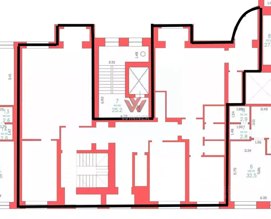 Офис в Нижегородская область, Нижний Новгород ул. Невзоровых, 87 (242 ... - Фото 2