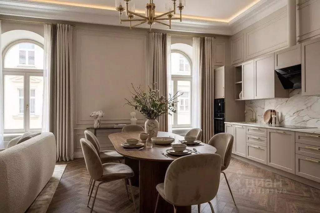 3-к кв. Москва ул. Остоженка, 7С1 (180.0 м) - Фото 1