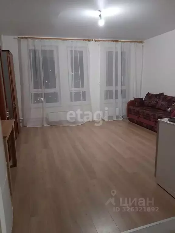 Студия Тюменская область, Тюмень Полевая ул., 117к7 (29.0 м) - Фото 2