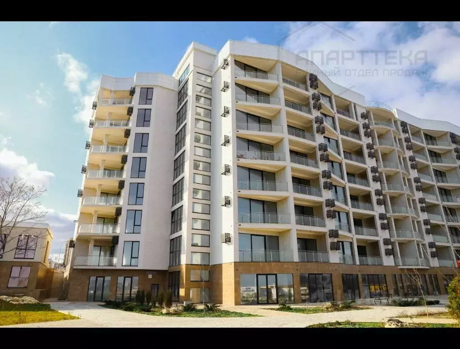 Студия Севастополь ул. Пляж Омега, 39с1 (56.4 м) - Фото 1