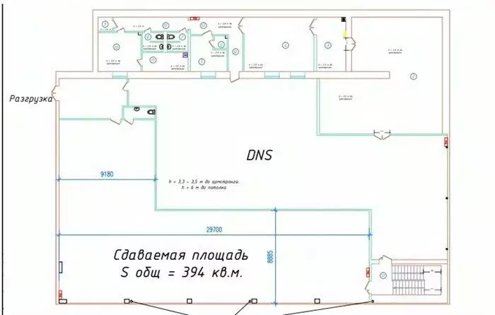 Торговая площадь в Ленинградская область, Всеволожск Александровская ... - Фото 1