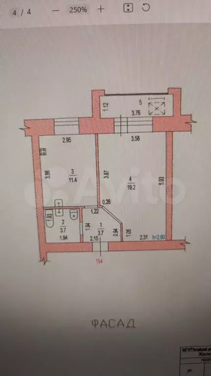 1-к. квартира, 38 м, 8/10 эт. - Фото 0