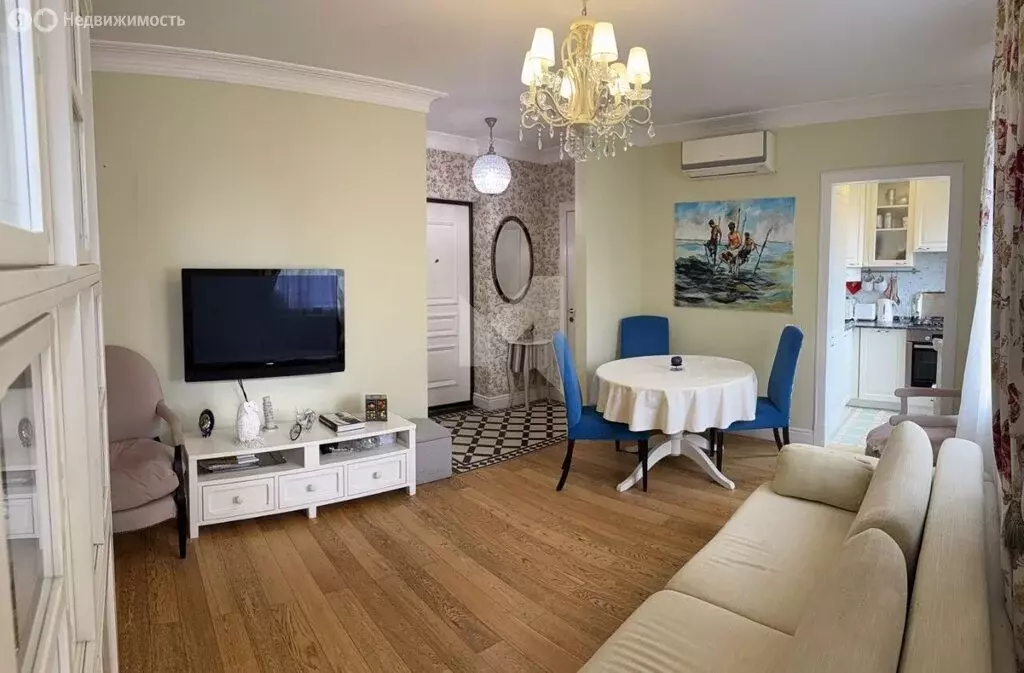 3-комнатная квартира: Москва, 2-я Фрунзенская улица, 10 (51 м) - Фото 1