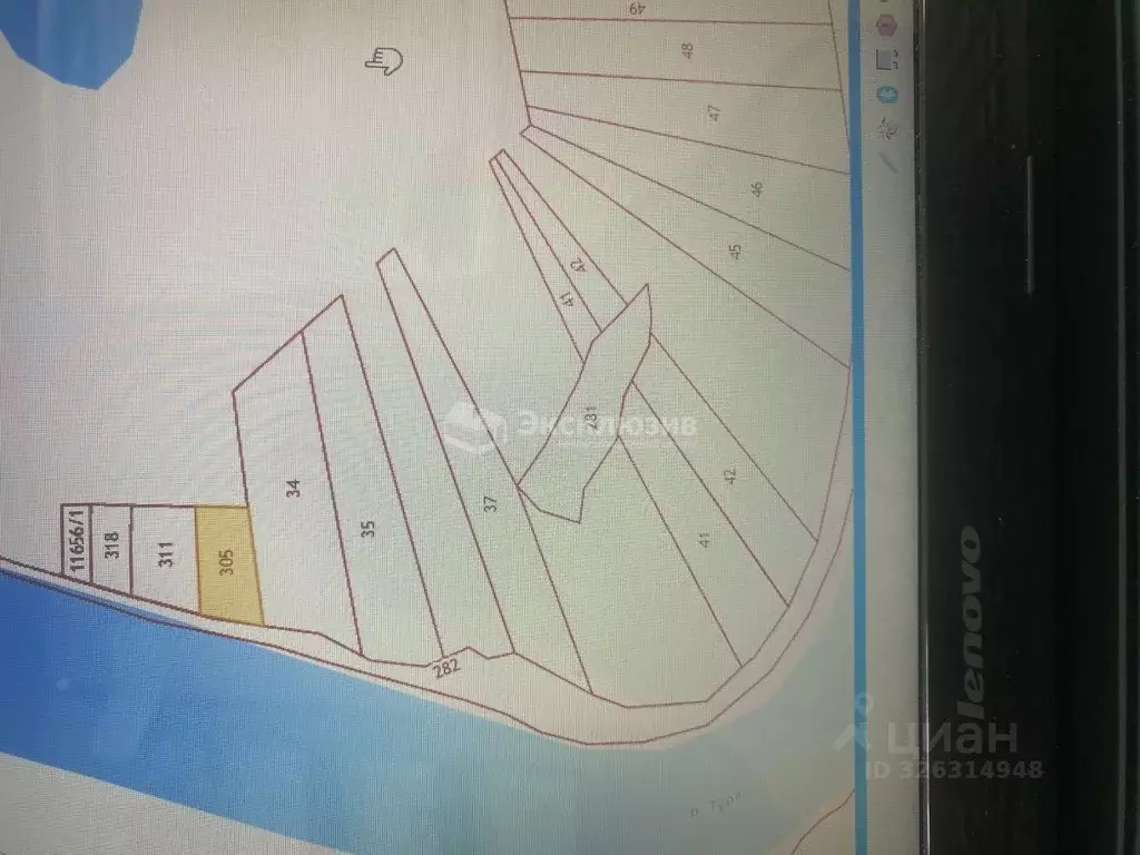 Участок в Тюменская область, Тюменский муниципальный округ, с. Каменка ... - Фото 2