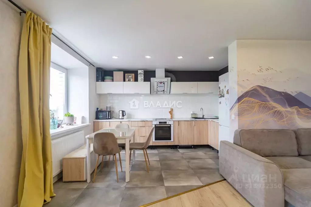 2-к кв. Карелия, Петрозаводск Пограничная ул., 56 (63.0 м) - Фото 2