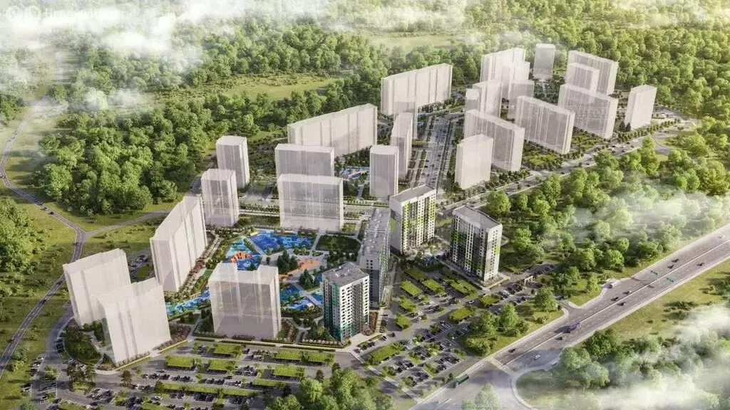 Квартира-студия: Мочищенский сельсовет, посёлок Озёрный, микрорайон ... - Фото 2