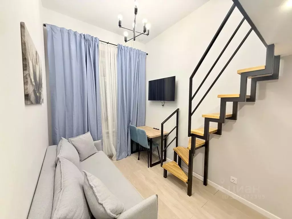 Студия Москва Бауманская ул., 35/1 (25.0 м) - Фото 1