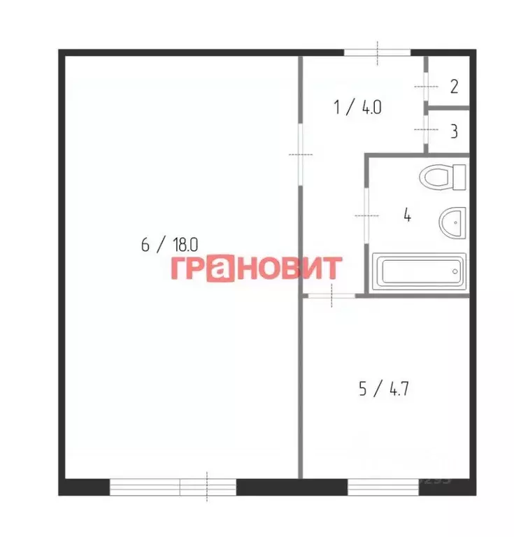 1-к кв. Новосибирская область, Новосибирск Затулинский жилмассив, ул. ... - Фото 1