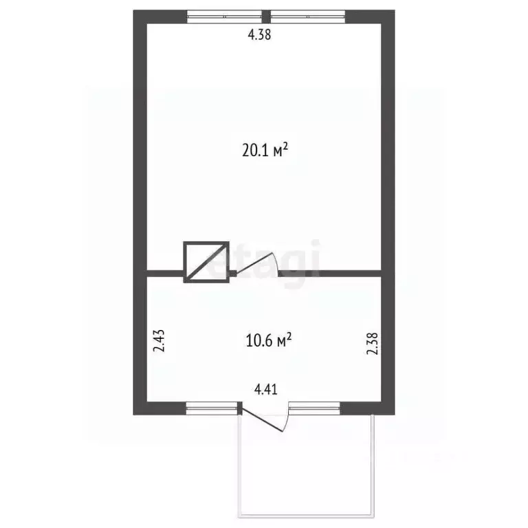 Дом в Псковская область, Дновский муниципальный округ, д. Белошкино  ... - Фото 2