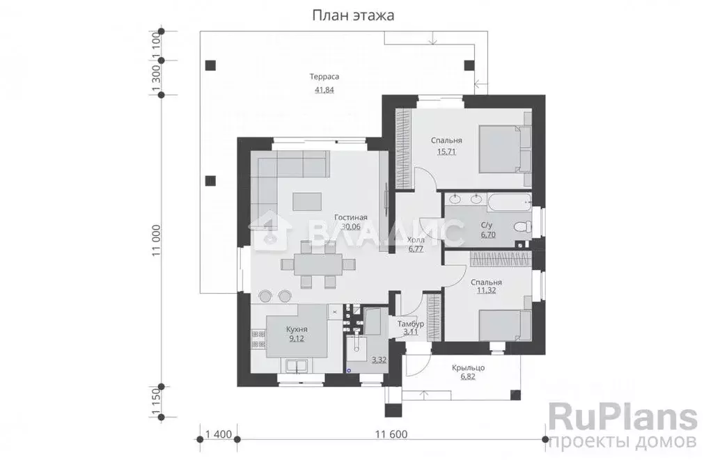 Дом в Белгородская область, Строитель Яковлевский городской округ, ... - Фото 2