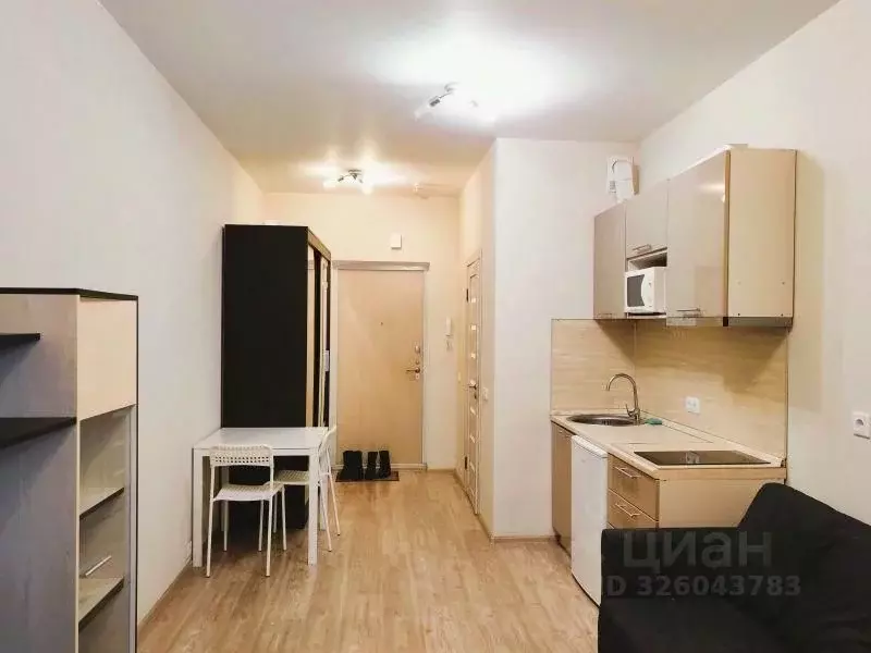 Студия Санкт-Петербург наб. Реки Каменки, 11к2 (20.2 м) - Фото 1