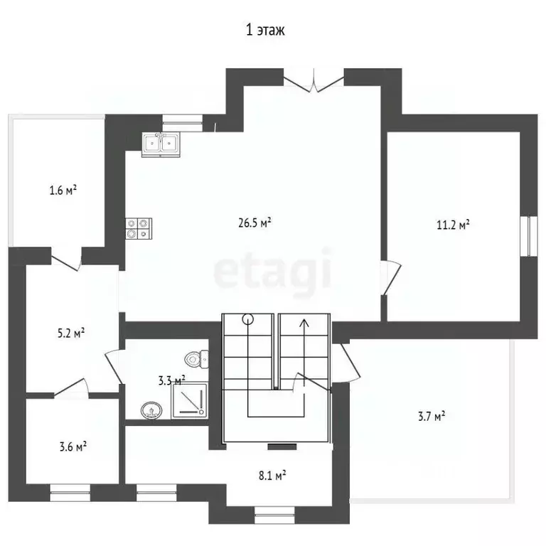 Дом в Московская область, Подольск городской округ, д. Бяконтово ул. ... - Фото 1