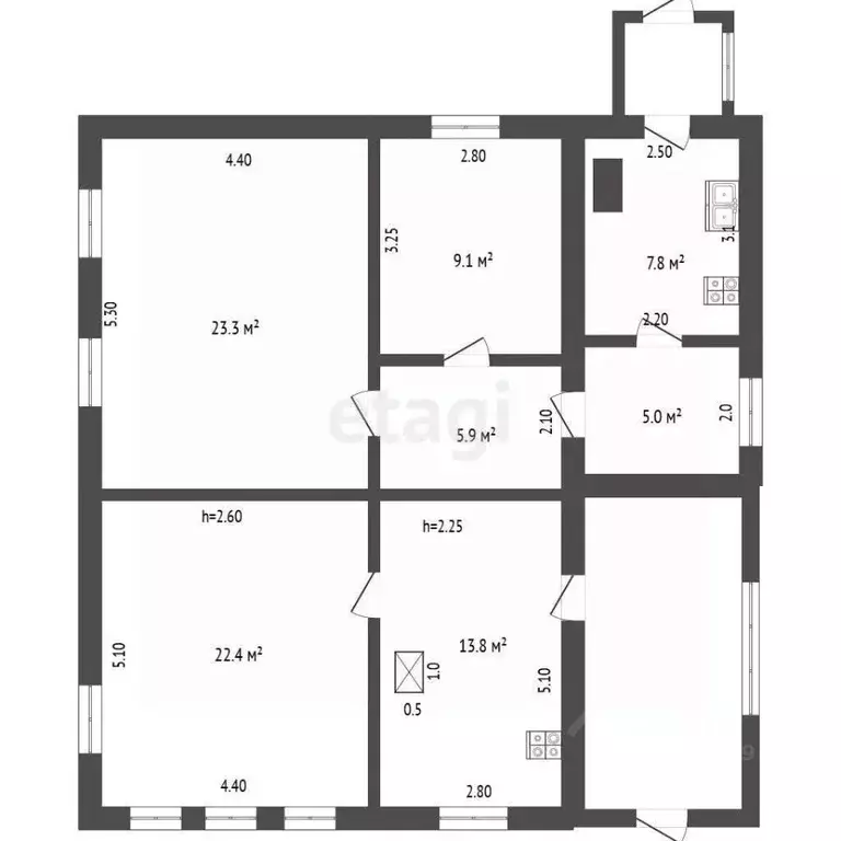 Дом в Мордовия, Саранск городской округ, д. Полянки ул. Юбилейная, 42 ... - Фото 2