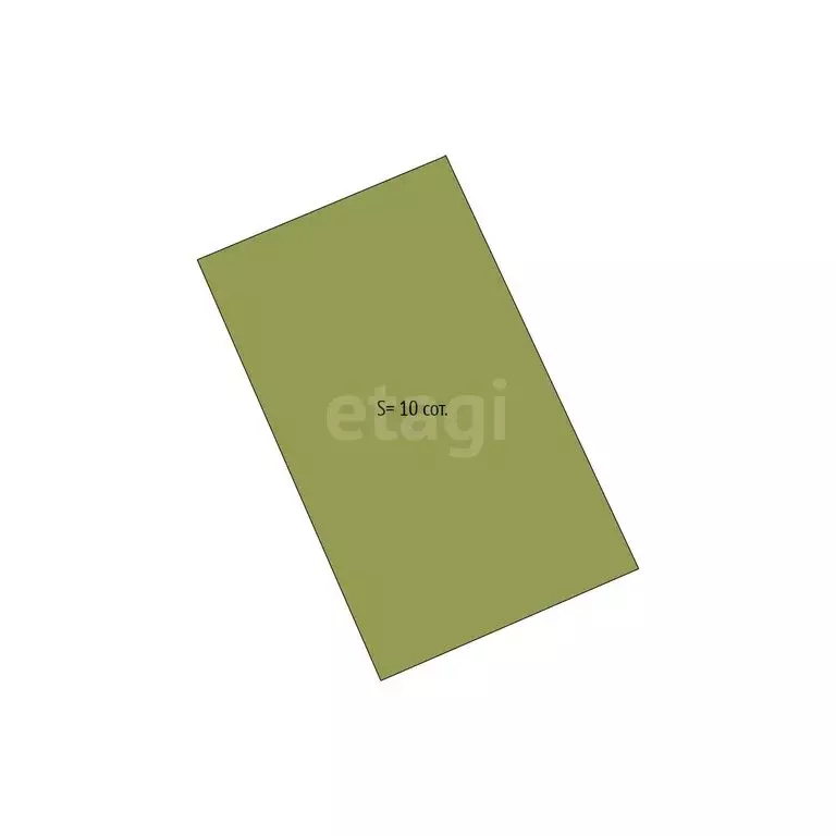 Участок в село Первомайское, Буровая улица (10 м) - Фото 1