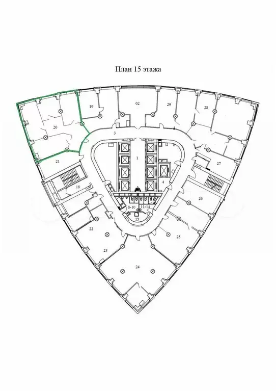 Офис в бизнес-центре класса А+, 132 м - Фото 0