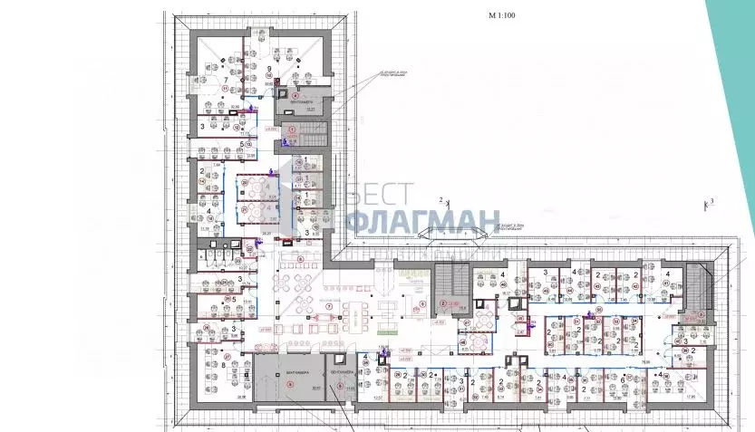 Офис в Москва Большая Грузинская ул., 12С2 (970 м) - Фото 1