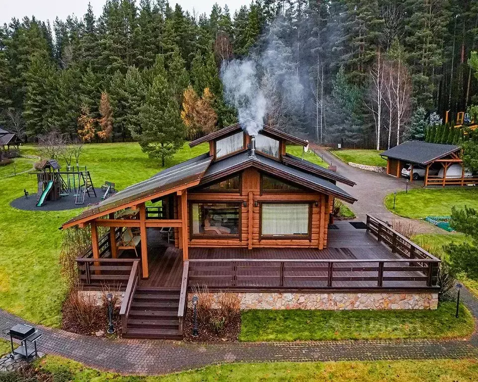 Дом в Ленинградская область, Приозерский район, Громовское с/пос, пос. ... - Фото 1