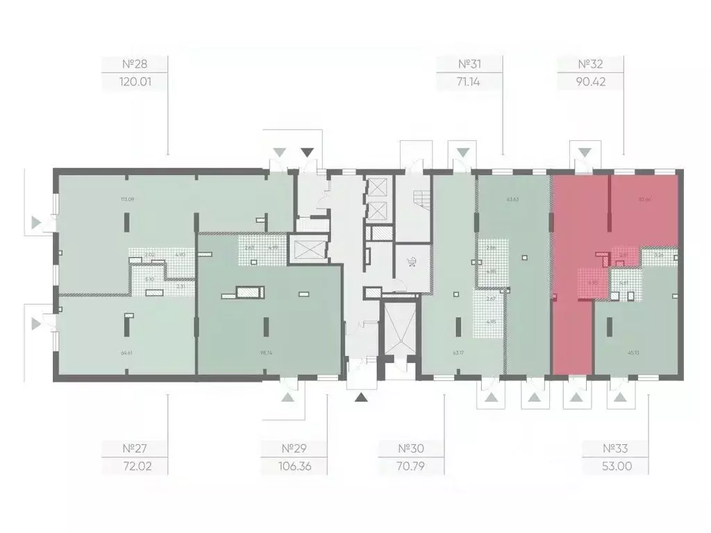 Помещение свободного назначения в Санкт-Петербург просп. Маршала ... - Фото 2