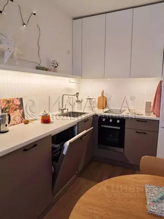 1-к кв. Ленинградская область, Всеволожский район, д. Новое Девяткино ... - Фото 2