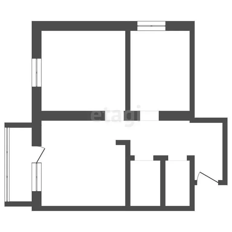 2-комнатная квартира: Брянск, Красноармейская улица, 119 (66.8 м) - Фото 0