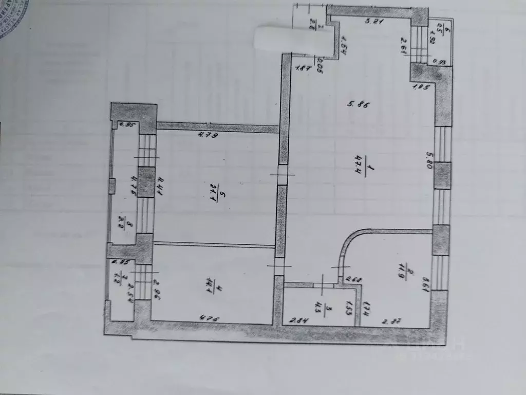 3-к кв. Нижегородская область, Нижний Новгород ул. Искры, 11А (102.0 ... - Фото 0