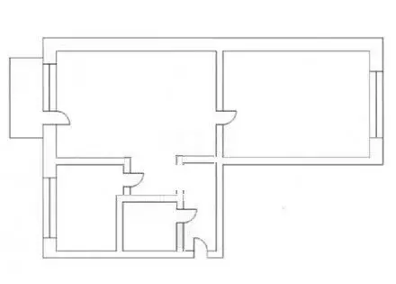 2-комнатная квартира: Тула, улица Дмитрия Ульянова, 16 (43.4 м) - Фото 1