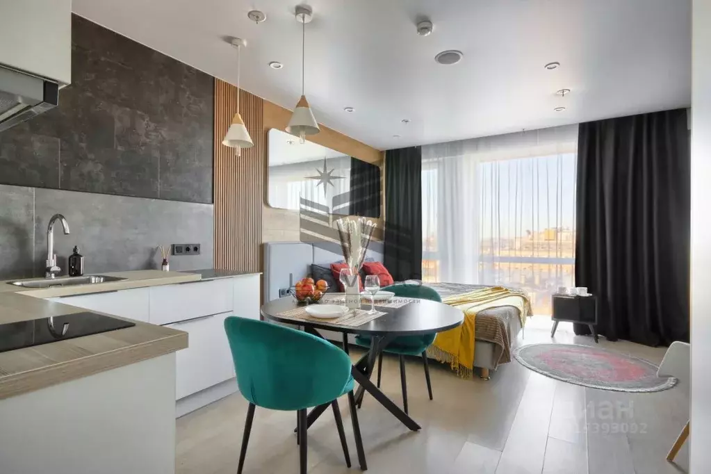 Студия Санкт-Петербург Социалистическая ул., 21 (30.0 м) - Фото 1