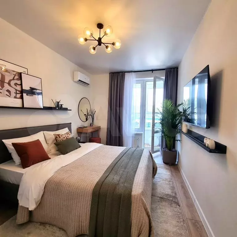 1-к. квартира, 40 м, 4/17 эт. - Фото 1