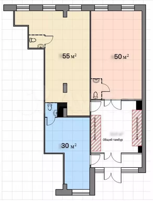 Аренда помещения с ремонтом, 50м ЖК Резиденция - Фото 0