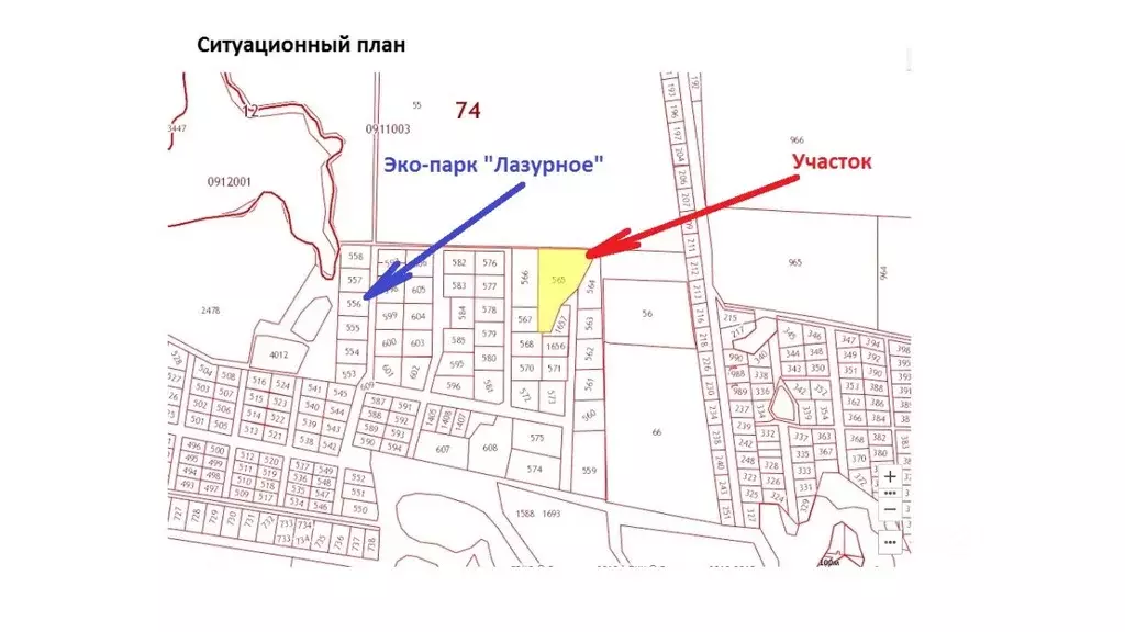 Карта п лазурный челябинской области