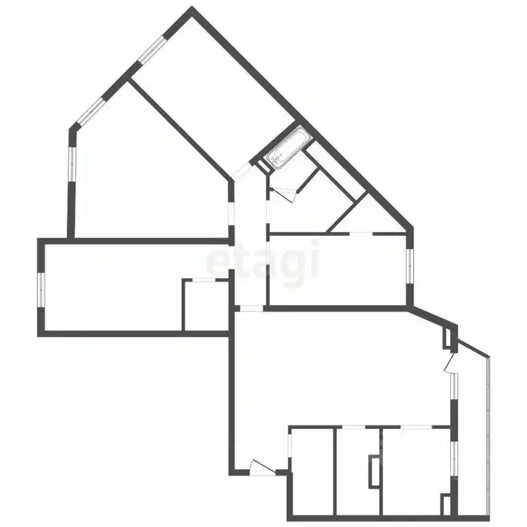 5-к кв. Санкт-Петербург ул. Маршала Тухачевского, 23 (163.4 м) - Фото 2